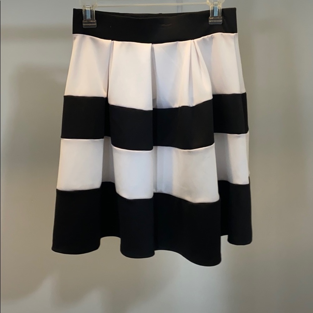 Black and White Skirt